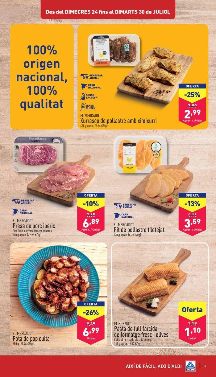 Catálogo de ¡Así de fácil, así de Aldi! 24 de julio al 30 de julio 2024 - Página 3