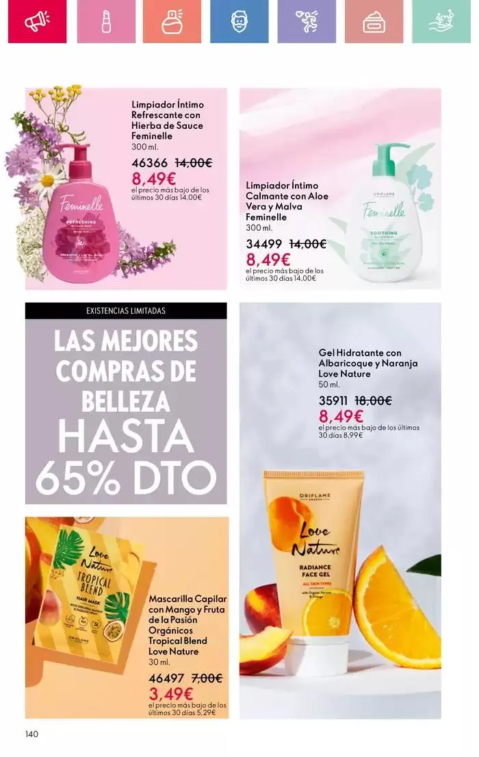 Catálogo de Oriflame Sweden 22 de abril al 10 de mayo 2025 - Página 140