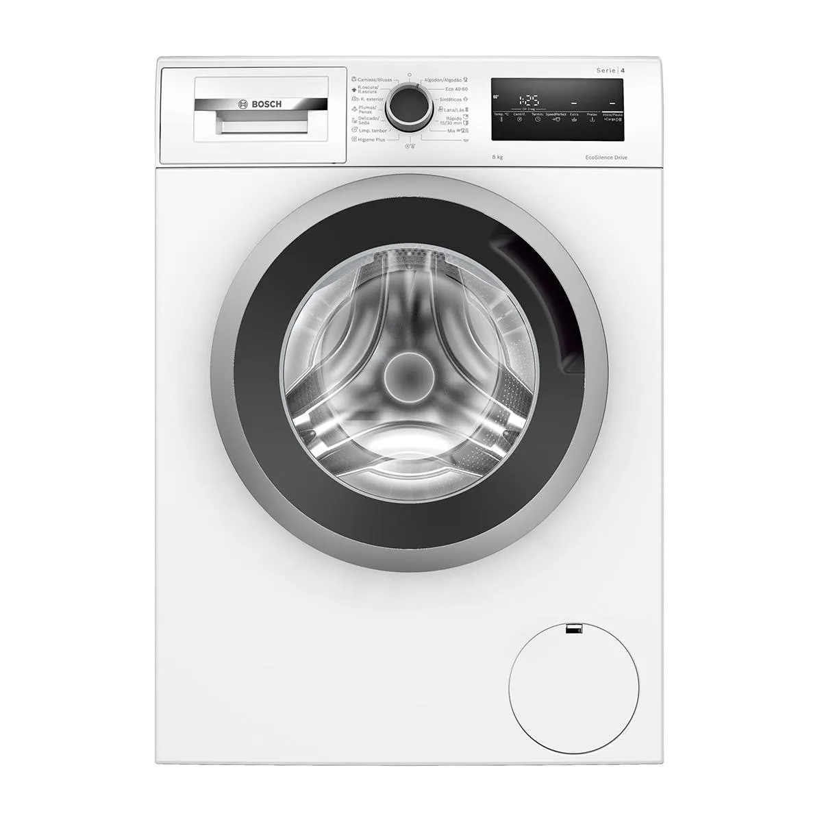 Lavadora Bosch 8 kg / 1.200 rpm, motor EcoSilence - WAN24267ES