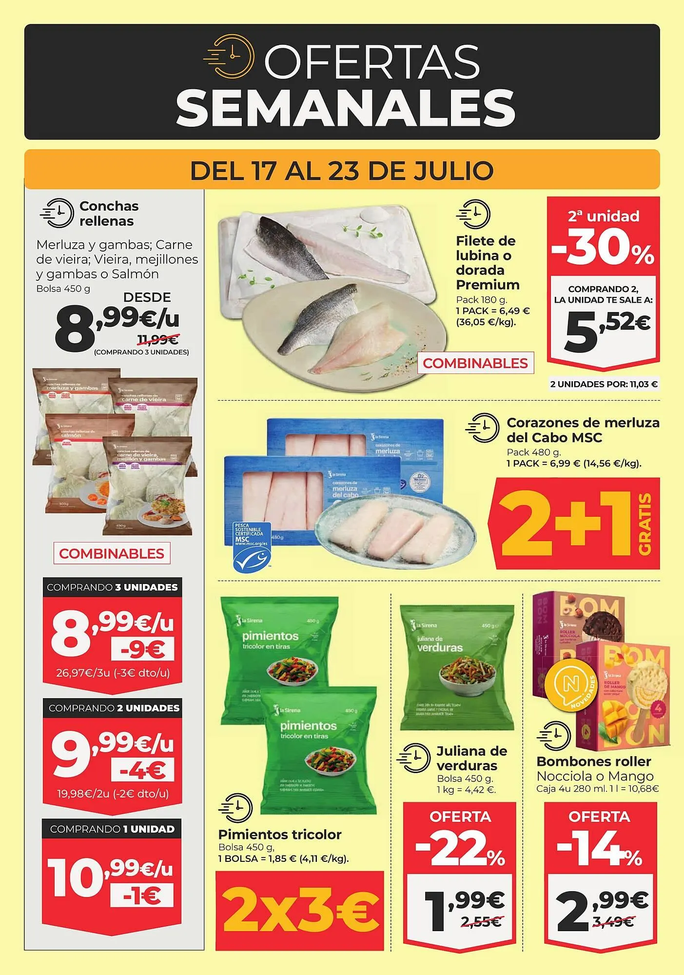 Catálogo de Folleto La Sirena 10 de julio al 23 de julio 2025 - Página 3