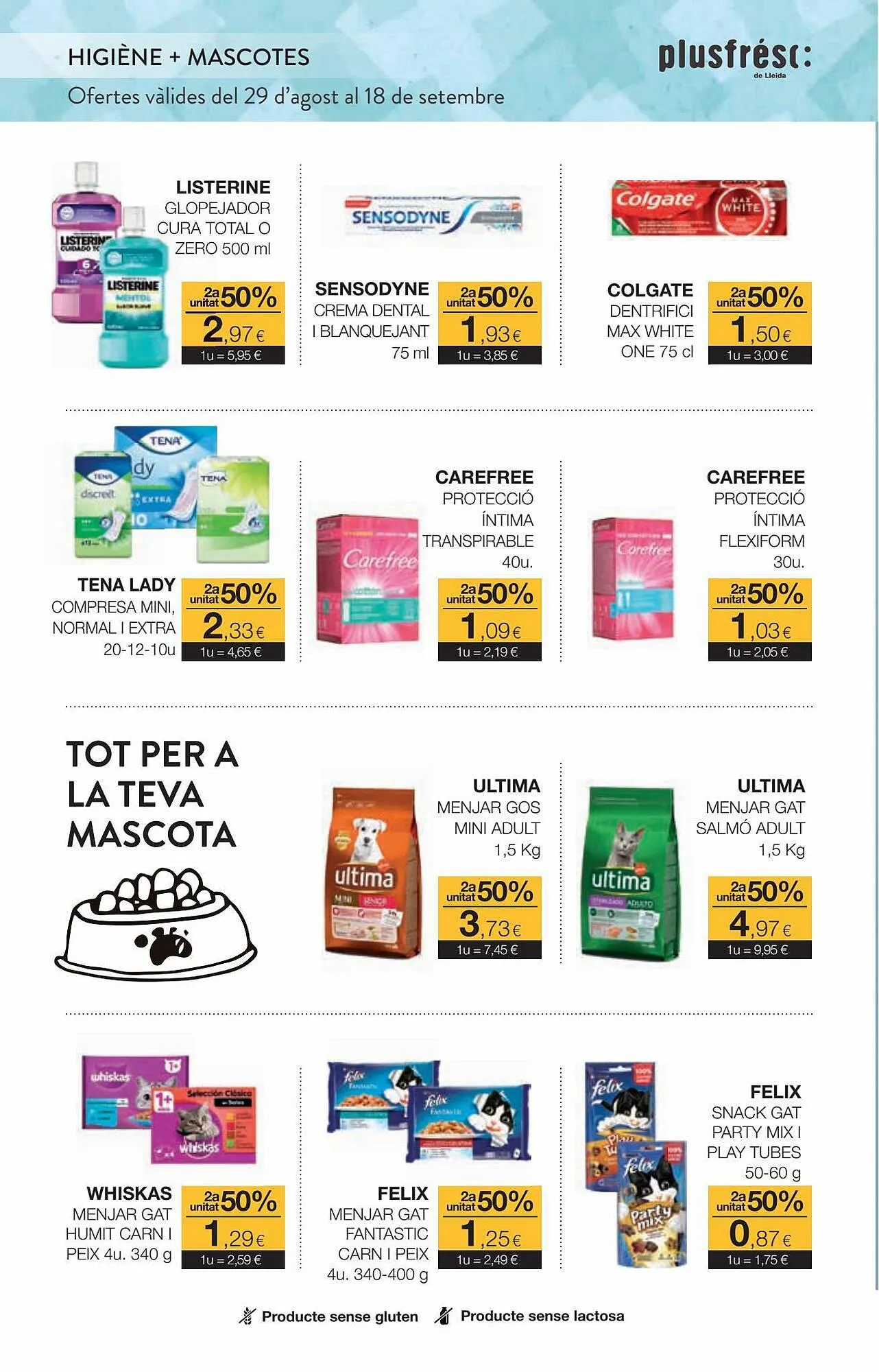 Catálogo de Folleto Plusfresc 29 de agosto al 18 de septiembre 2023 - Página 22