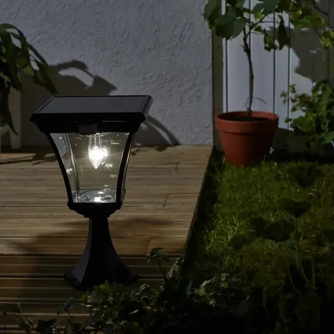 Sobremuro solar Tova INSPIRE negro 500 lm blanco neutro