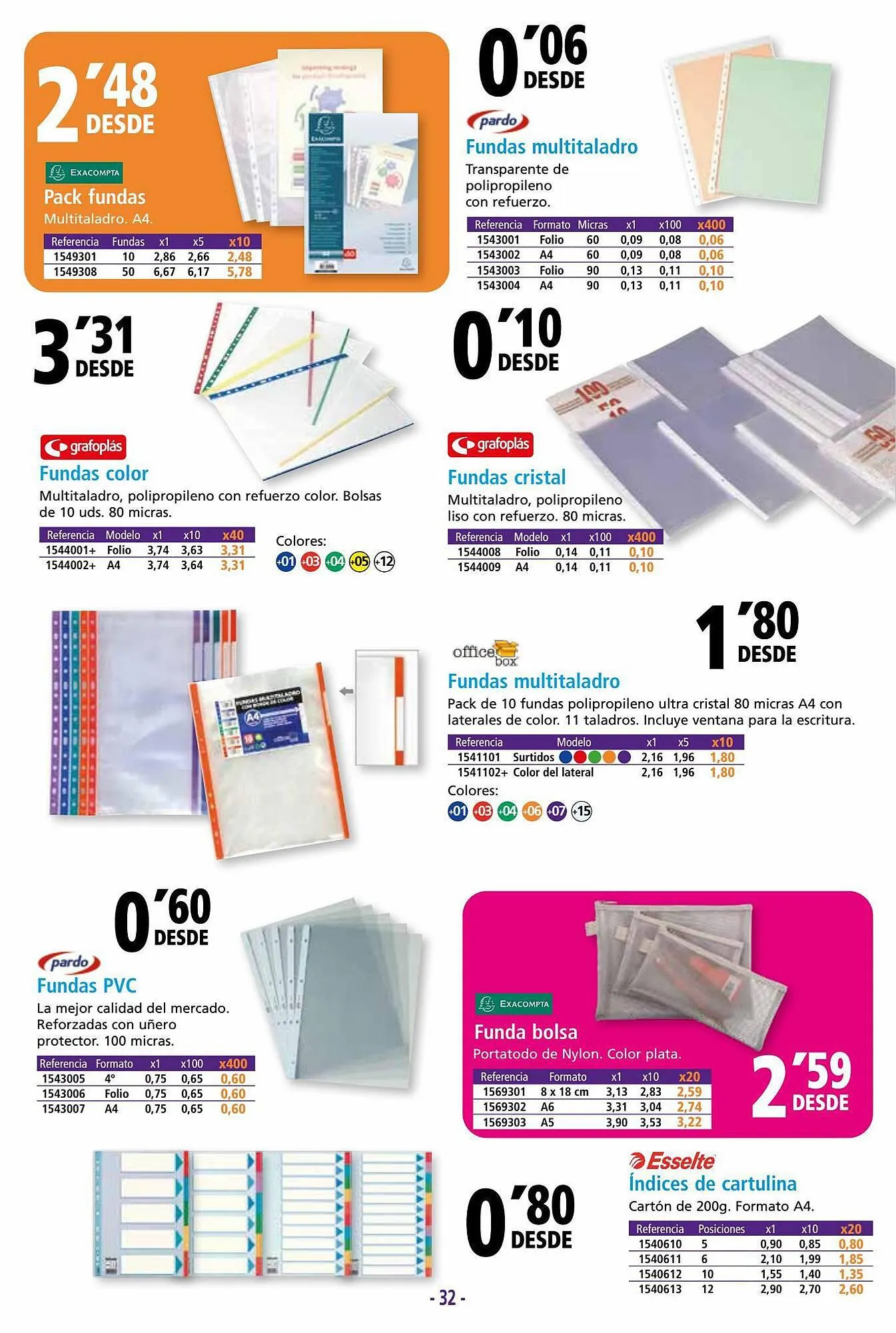 Catálogo de Folleto Folder 8 de mayo al 10 de octubre 2023 - Página 32