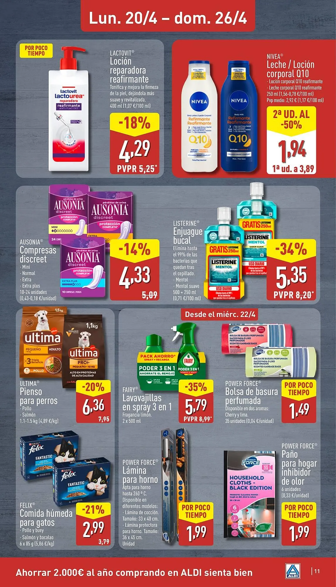 Catálogo de Folleto ALDI 20 de abril al 26 de abril 2026 - Página 11
