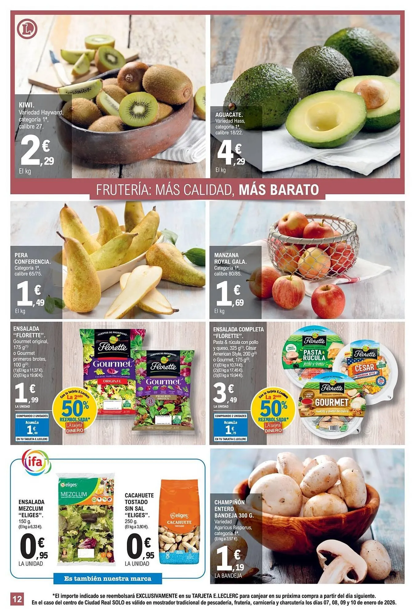 Catálogo de Catálogo E.Leclerc 7 de enero al 25 de enero 2026 - Página 12