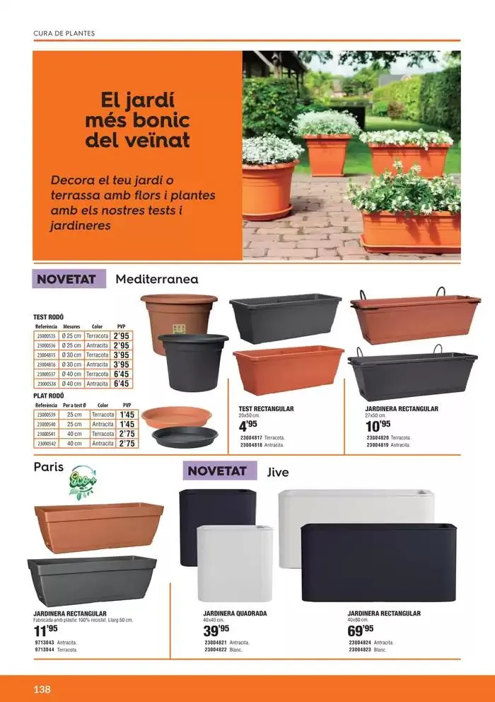 Catálogo de Jardins preparats per a tu 24 de marzo al 6 de agosto 2025 - Página 138