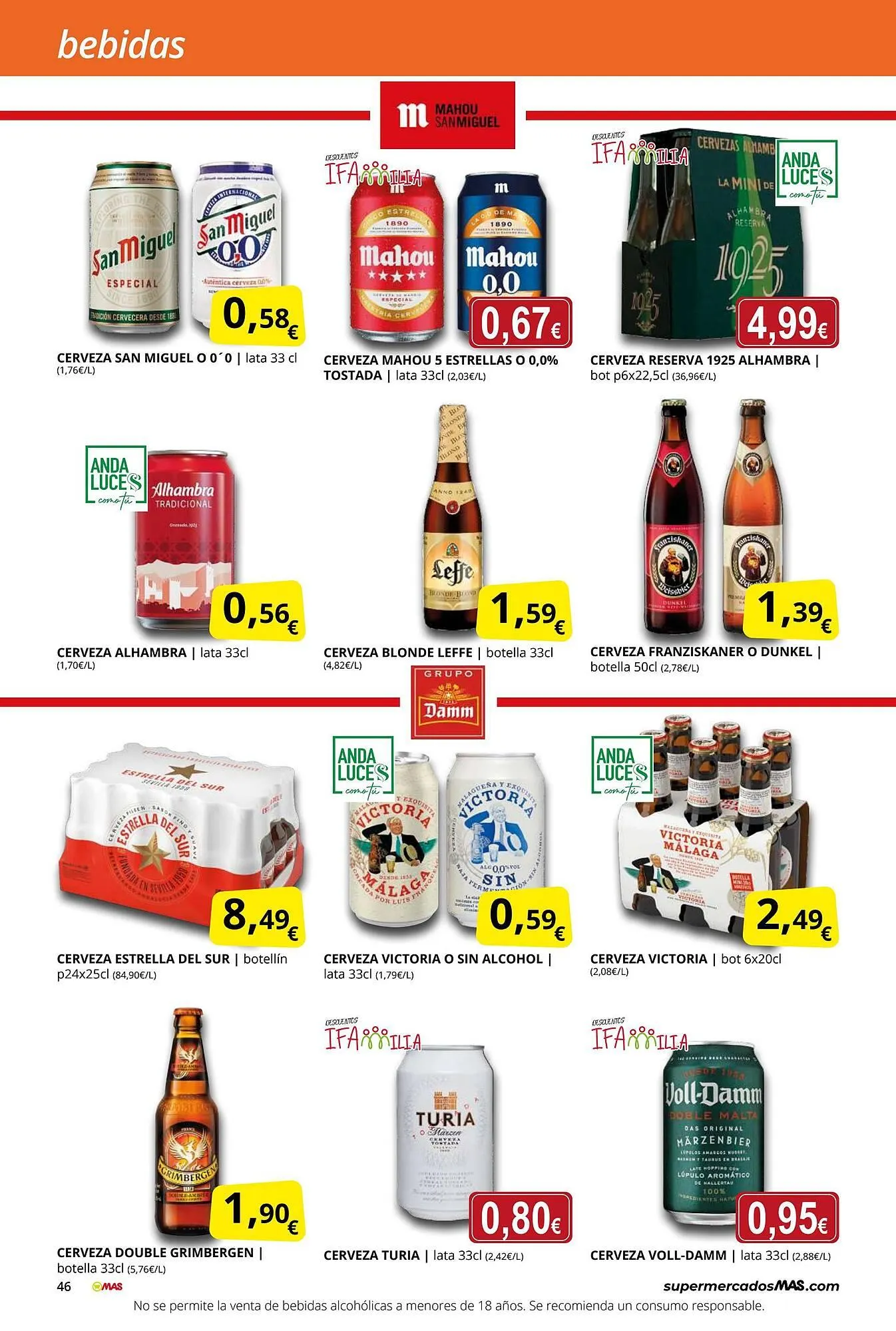 Catálogo de Folleto Supermercados MAS 29 de agosto al 30 de septiembre 2025 - Página 46