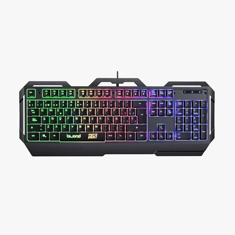 TECLADO GAMING BIWOND K15 PRO RAINBOW EDITION