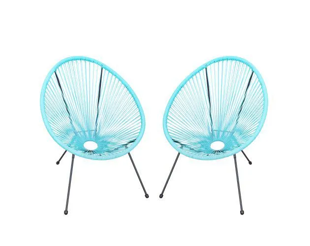 Sillas de Jardín Outsunny 867-093BU