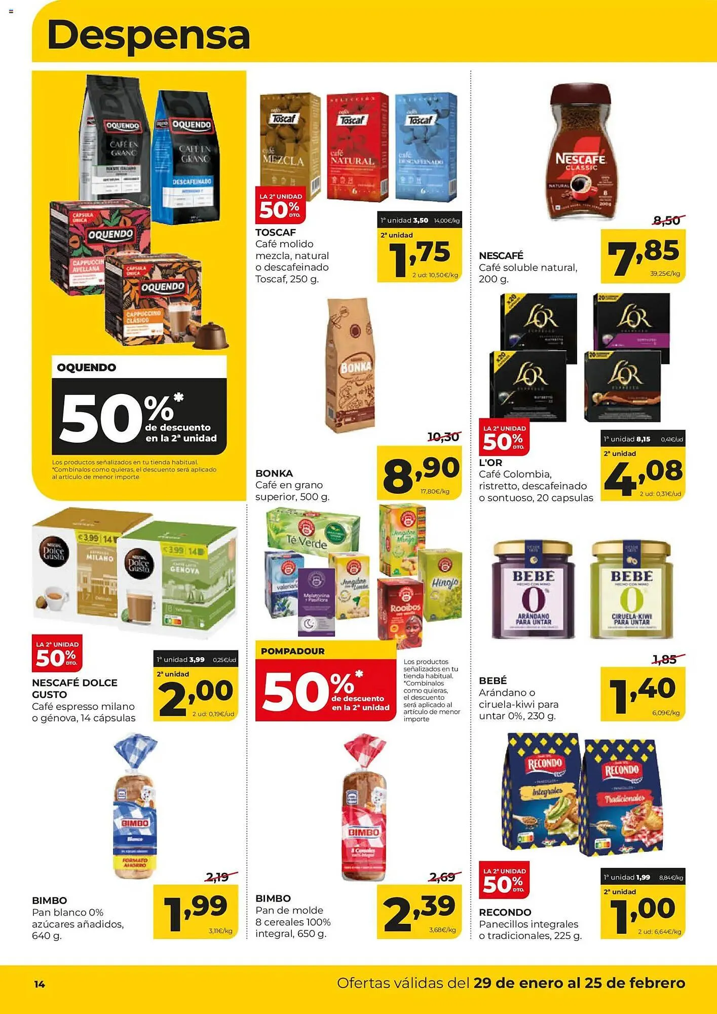 Catálogo de Folleto Alimerka 29 de enero al 25 de febrero 2026 - Página 14