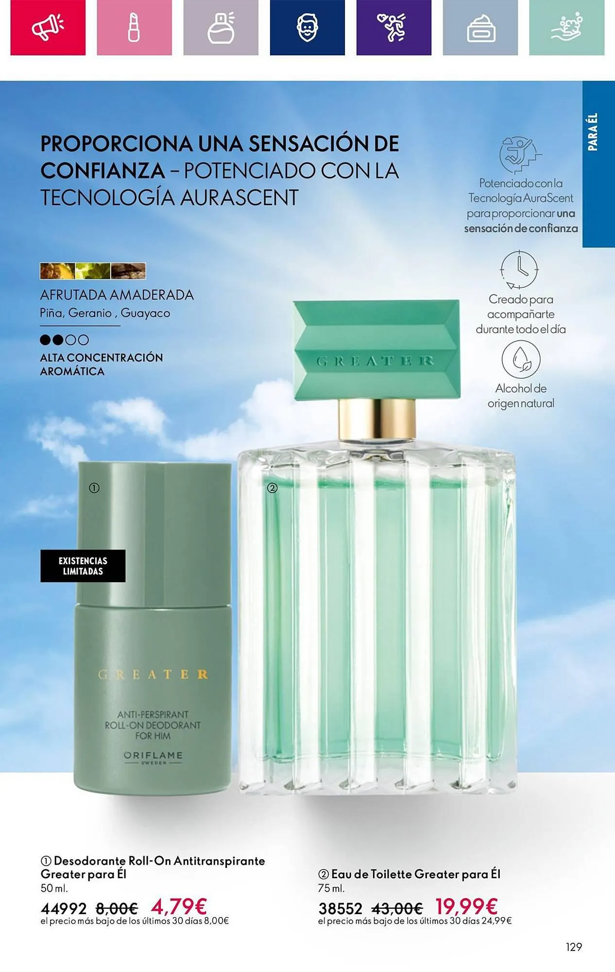 Catálogo de Folleto Oriflame 2 de enero al 22 de enero 2024 - Página 129