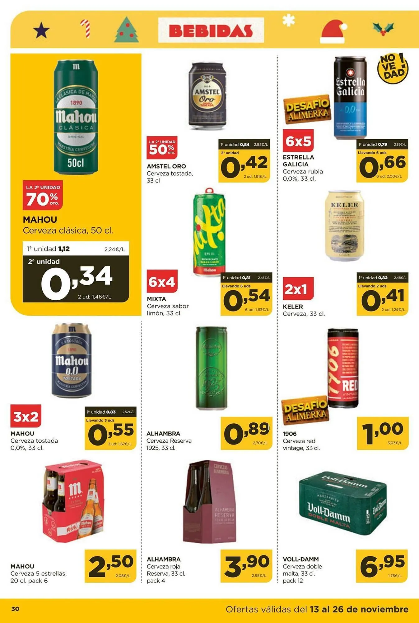 Catálogo de Folleto Alimerka 13 de noviembre al 26 de noviembre 2025 - Página 32