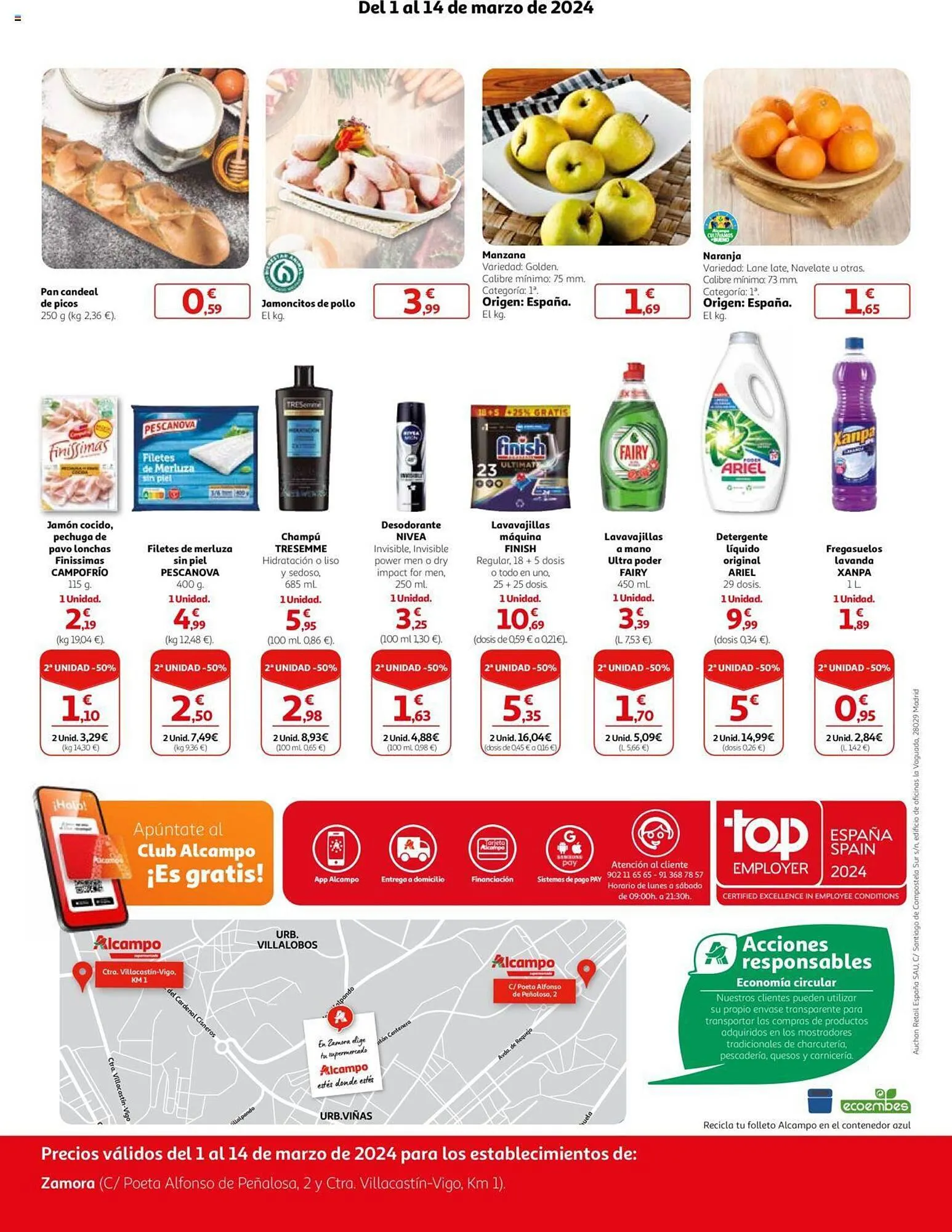 Catálogo de Folleto Alcampo supermercado 1 de marzo al 14 de marzo 2024 - Página 2