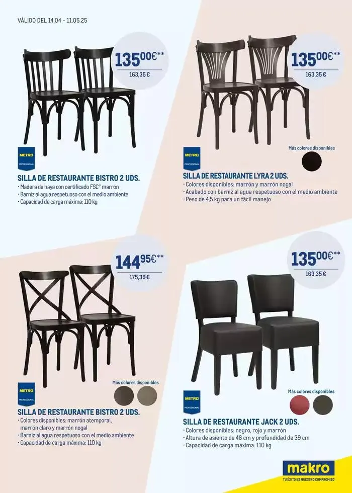 Catálogo de AMPLIO SURTIDO EN MOBILIARIO - Marketplace online 15 de abril al 11 de mayo 2025 - Página 3