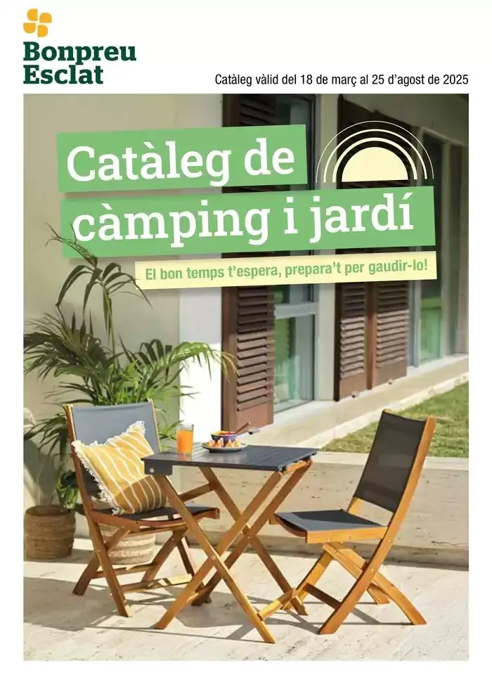 Catálogo de Catàleg vàlid del 18 de març al 25 d’agost 18 de marzo al 25 de agosto 2025 - Página 1