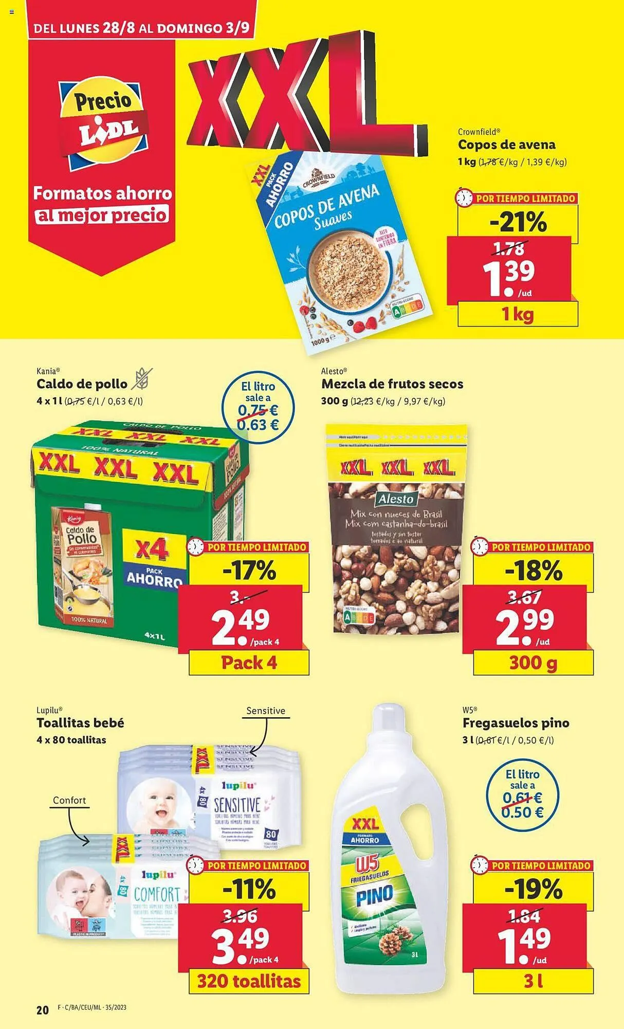 Catálogo de Folleto Lidl 28 de agosto al 3 de septiembre 2023 - Página 20