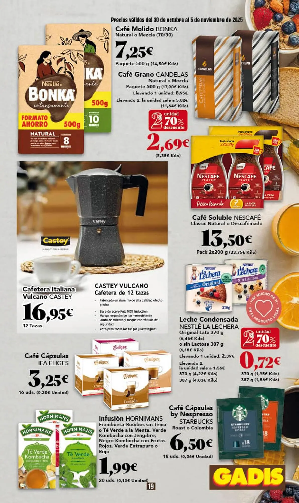 Catálogo de Folleto Gadis 30 de octubre al 5 de noviembre 2025 - Página 19