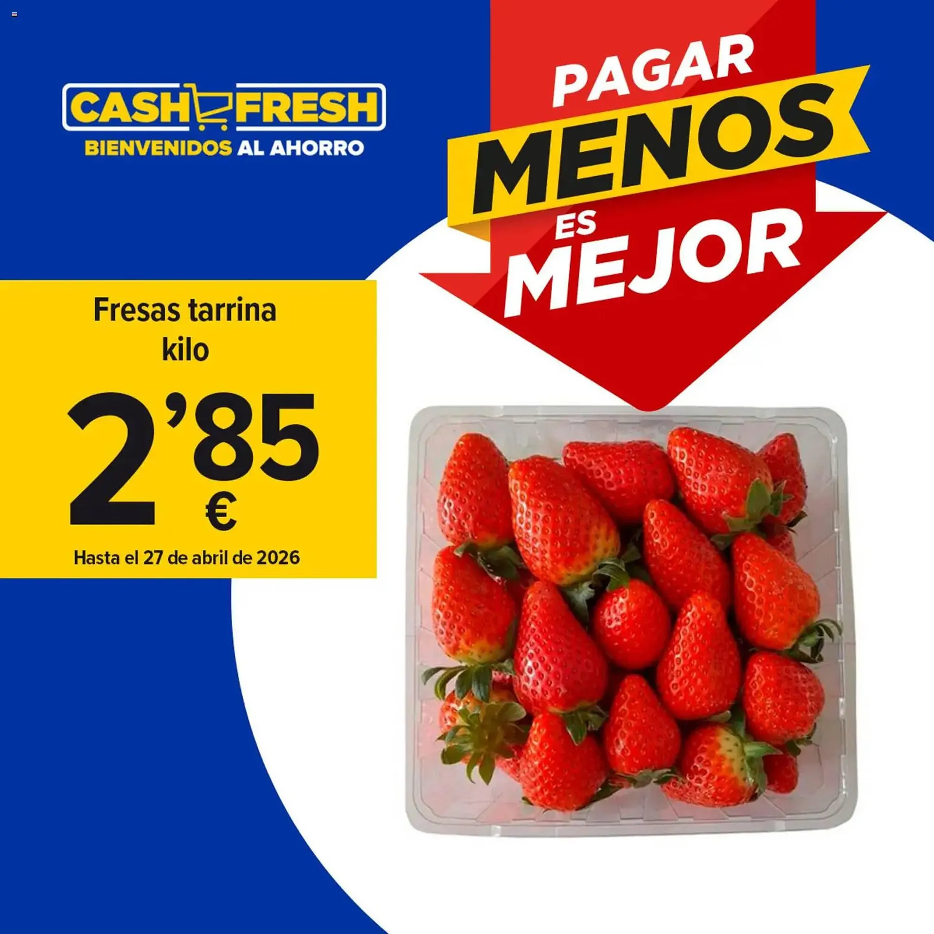 Catálogo de Folleto Cash Fresh 21 de abril al 27 de abril 2026 - Página 1