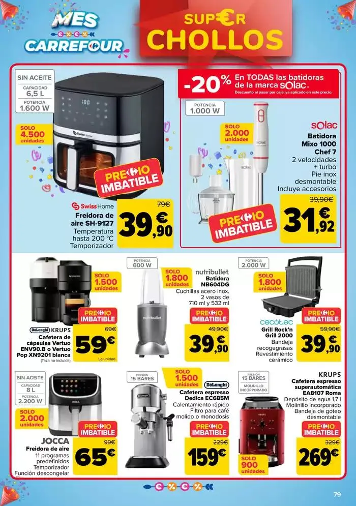 Catálogo de 50% QUE VUELVE + 2ªUD. AL -50% 13 de mayo al 26 de mayo 2025 - Página 79