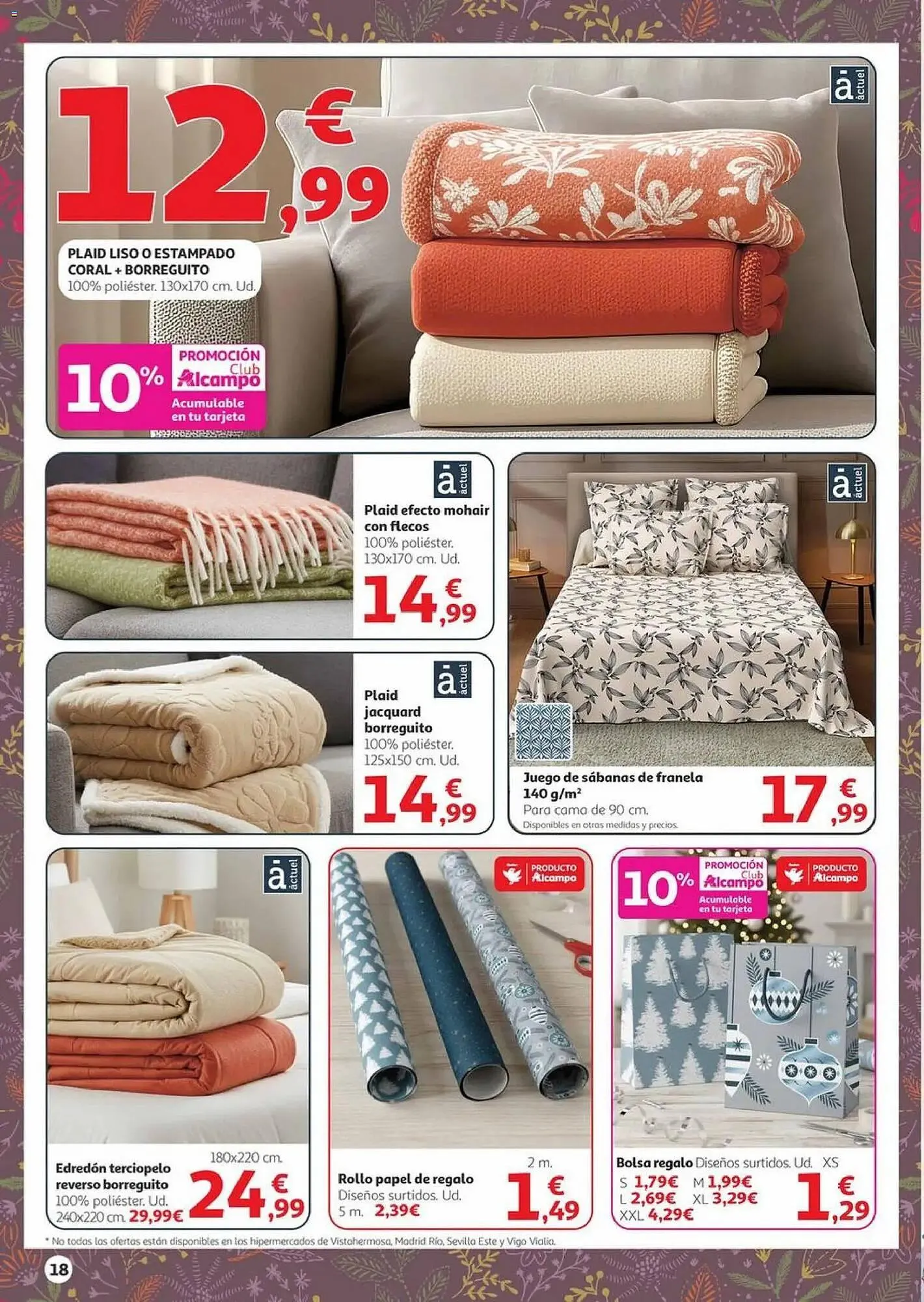 Catálogo de Folleto Alcampo 6 de noviembre al 10 de diciembre 2025 - Página 18