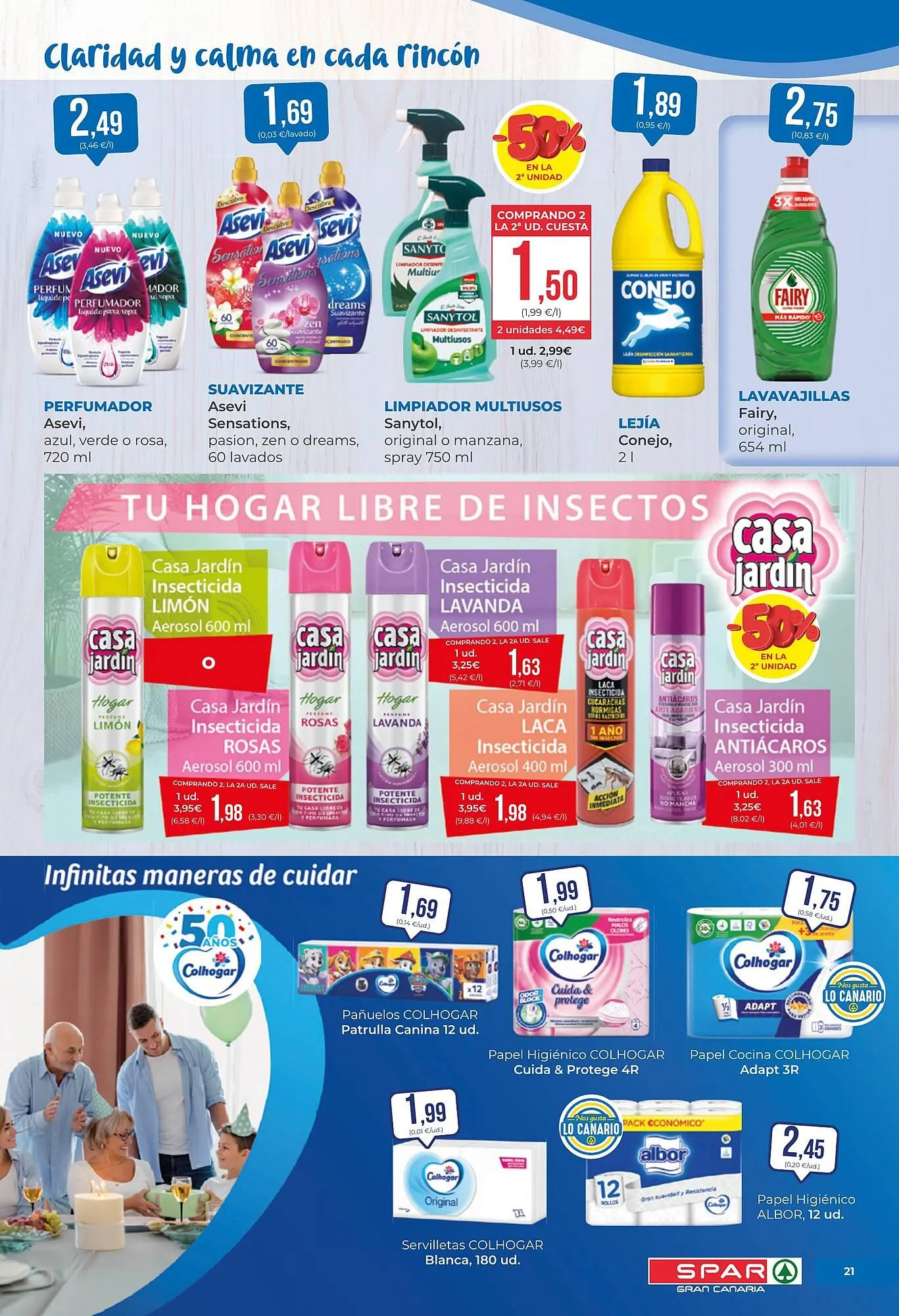 Catálogo de Folleto SPAR Gran Canaria 31 de marzo al 16 de abril 2026 - Página 21