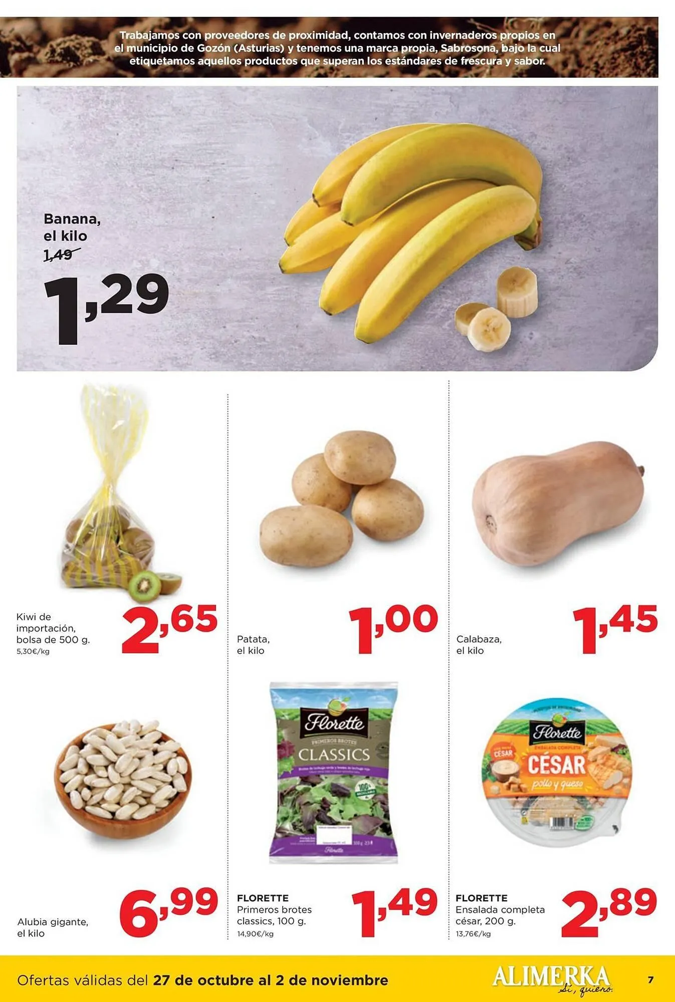 Catálogo de Folleto Alimerka 27 de octubre al 2 de noviembre 2025 - Página 7