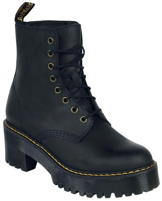 "Shriver Hi Wyoming" Botas Negro de Dr. Martens