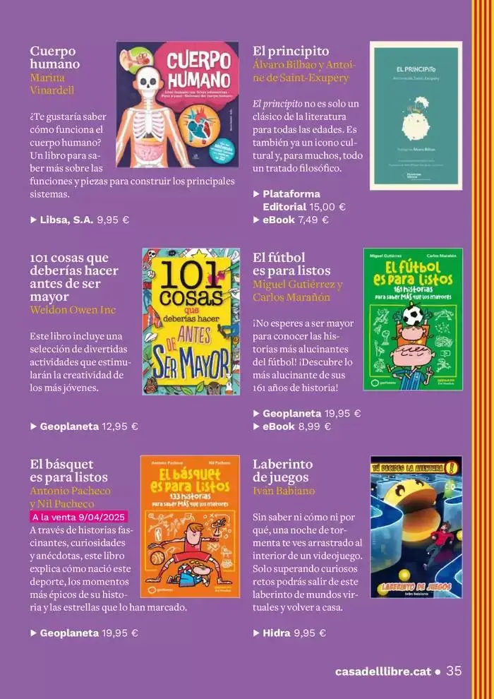 Catálogo de Sant Jordi 2025 8 de abril al 22 de abril 2025 - Página 35