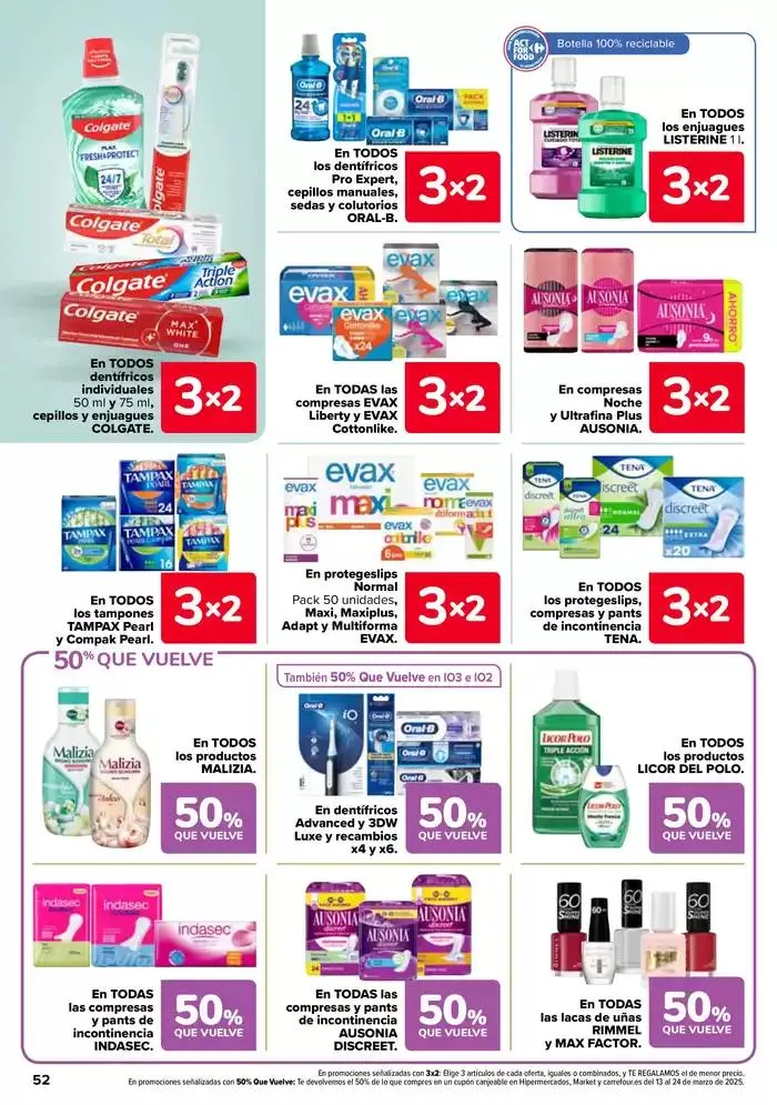 Catálogo de 3x2 25 de febrero al 12 de marzo 2025 - Página 52
