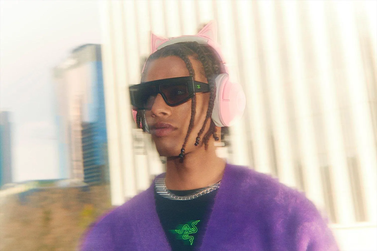 Razersuperfuture Matte Black Glasses