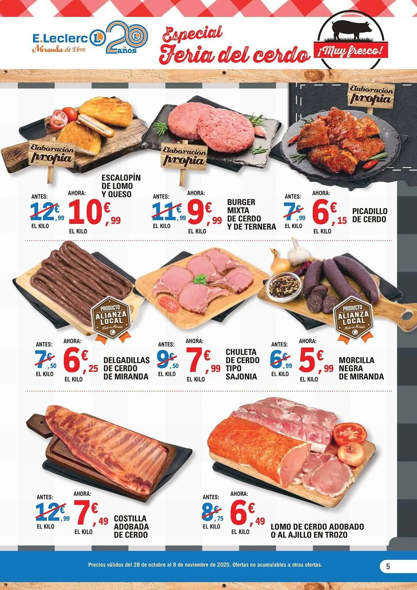 Catálogo de Catálogo E.Leclerc 30 de octubre al 8 de noviembre 2025 - Página 5