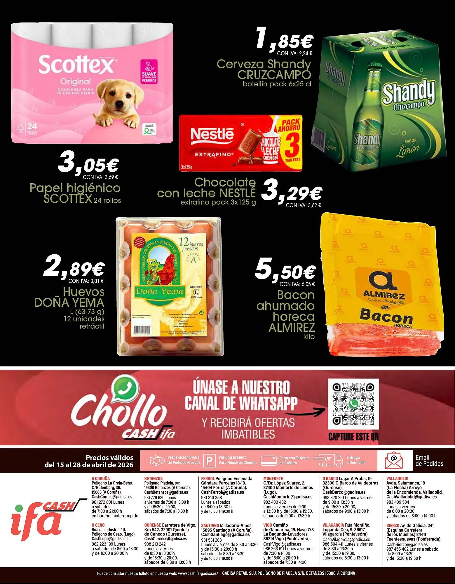 Catálogo de Folleto Cash Ifa 15 de abril al 28 de abril 2026 - Página 20