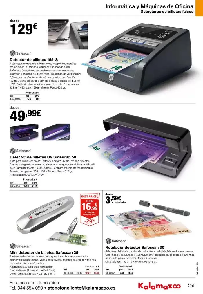 Catálogo de Staples Kalamazoo Catálogo General 9 de enero al 30 de septiembre 2025 - Página 259
