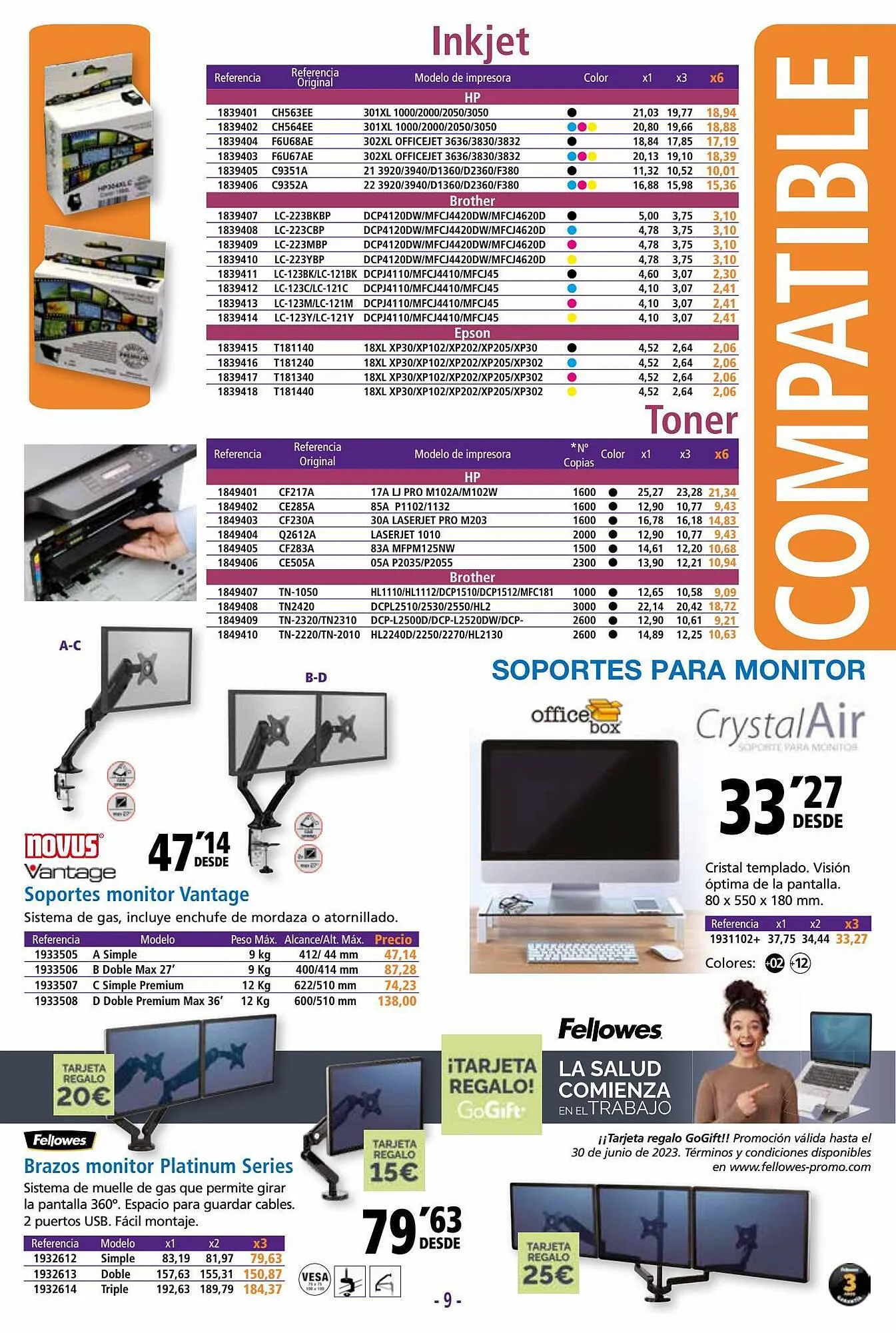 Catálogo de Folleto Folder 8 de mayo al 10 de octubre 2023 - Página 9