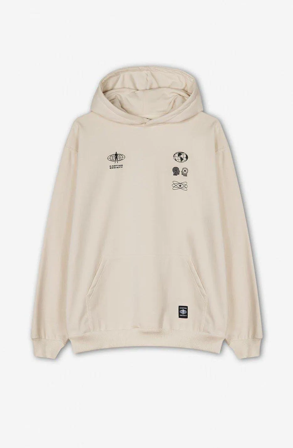 Sudadera Brutalism Bone