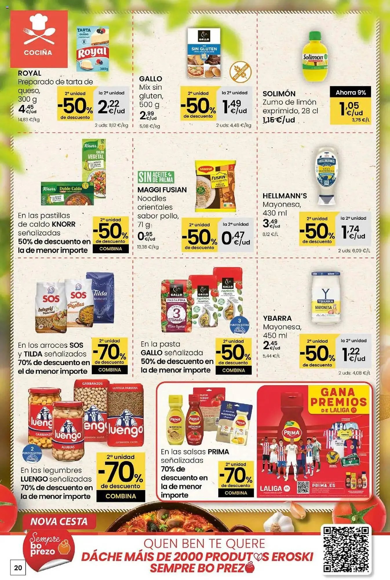 Catálogo de Folleto Eroski 31 de julio al 12 de agosto 2025 - Página 20