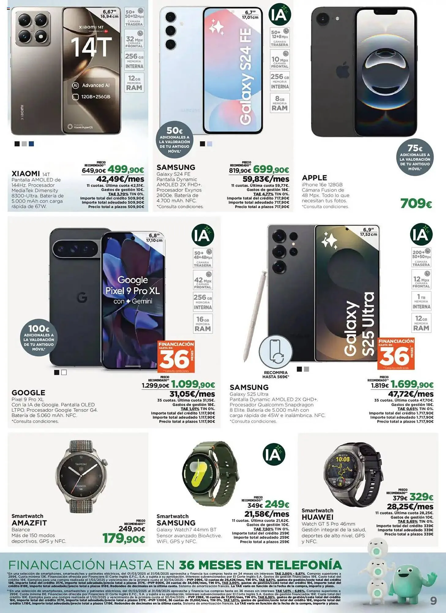 Catálogo de Folleto El Corte Inglés 13 de marzo al 26 de marzo 2025 - Página 9