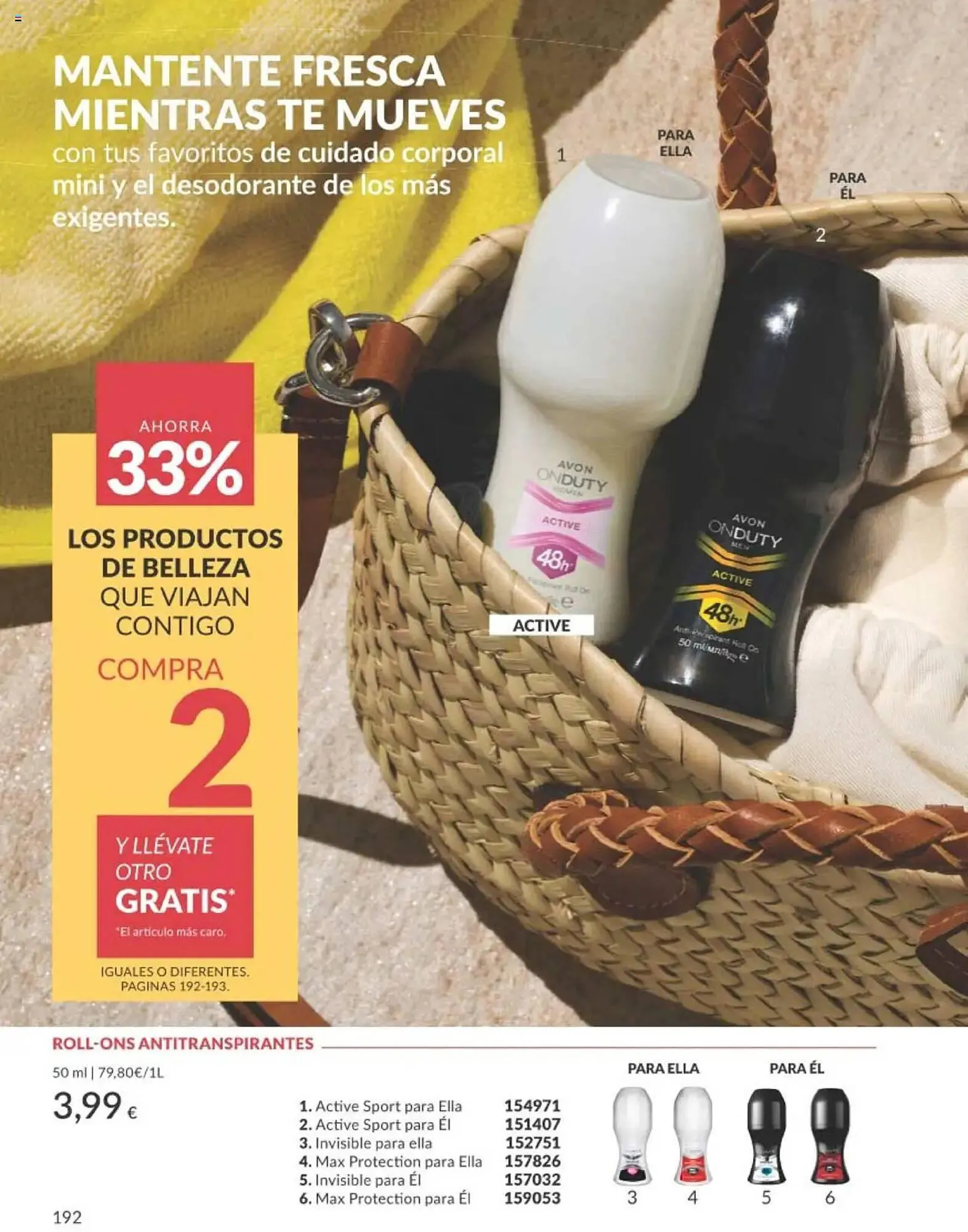 Catálogo de Folleto AVON 1 de julio al 31 de julio 2025 - Página 192