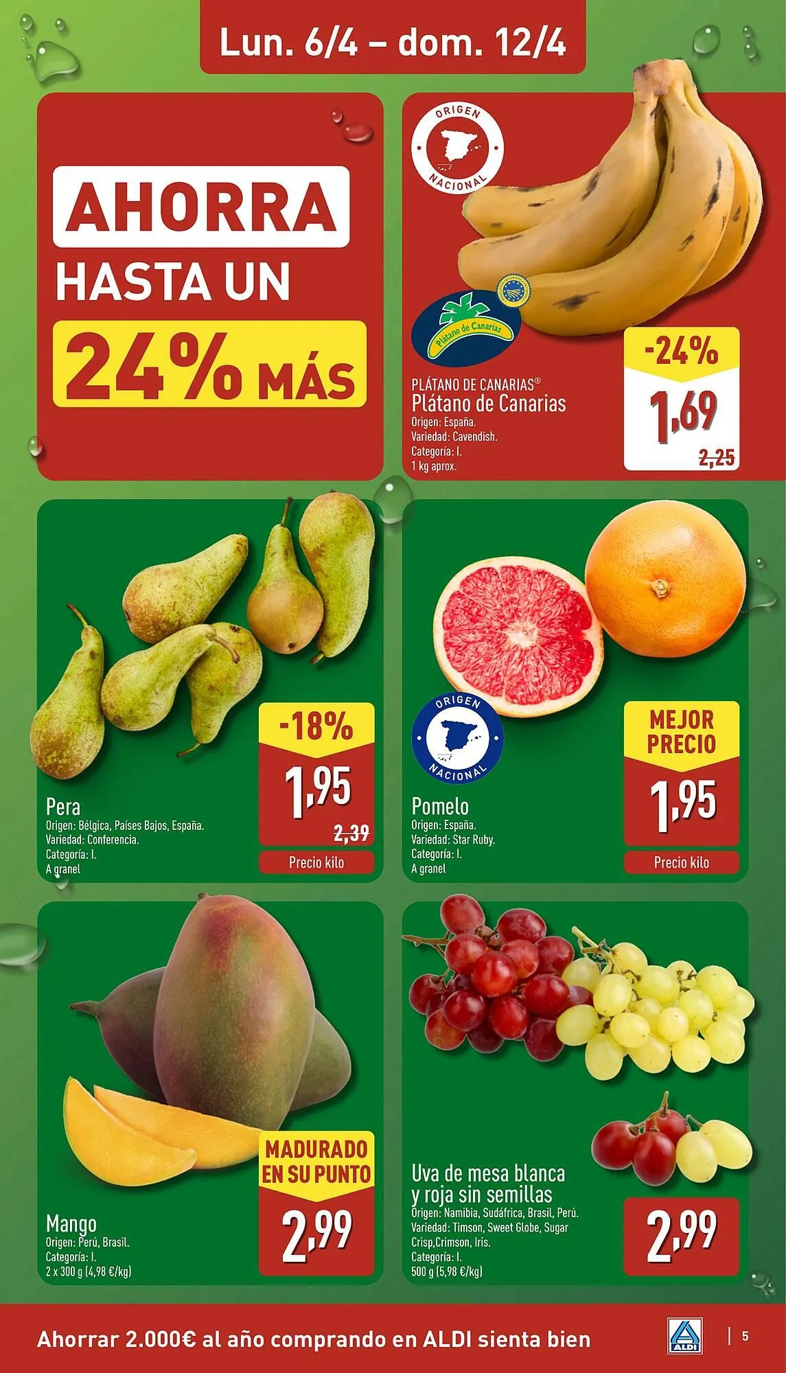 Catálogo de Folleto ALDI 6 de abril al 12 de abril 2026 - Página 5