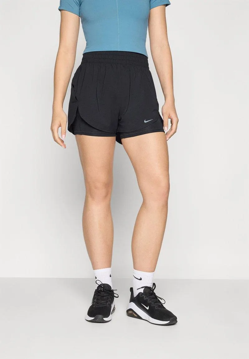 ONE SHORT - Shorts 2 en 1 - black