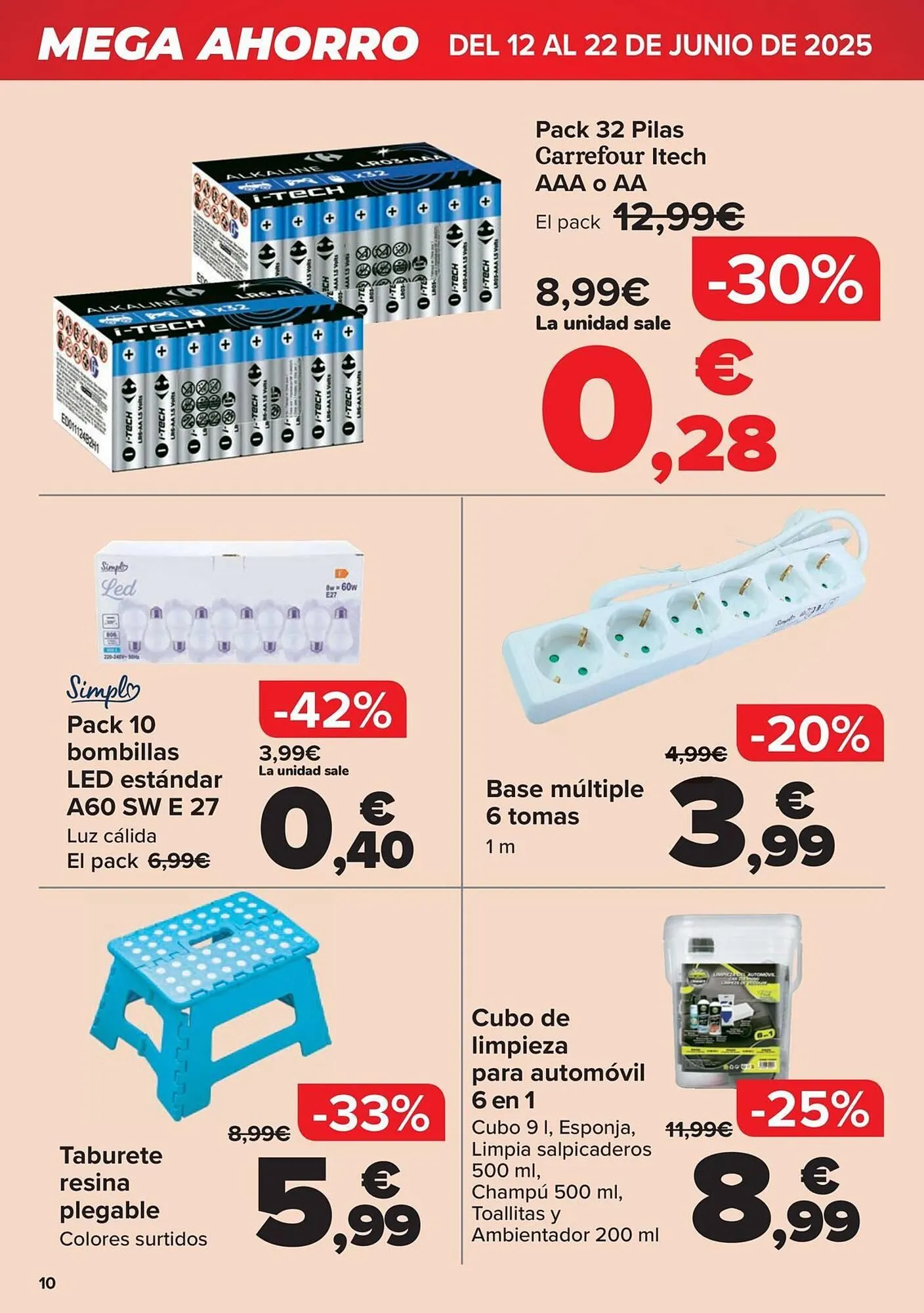 Catálogo de Folleto Carrefour 12 de junio al 22 de junio 2025 - Página 10