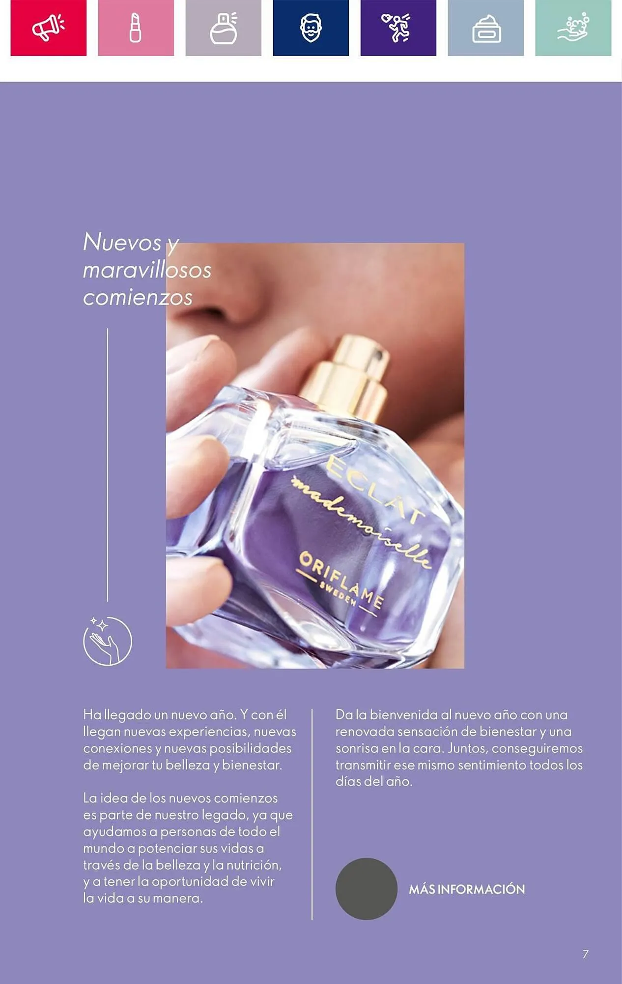 Catálogo de Folleto Oriflame 2 de enero al 22 de enero 2024 - Página 7