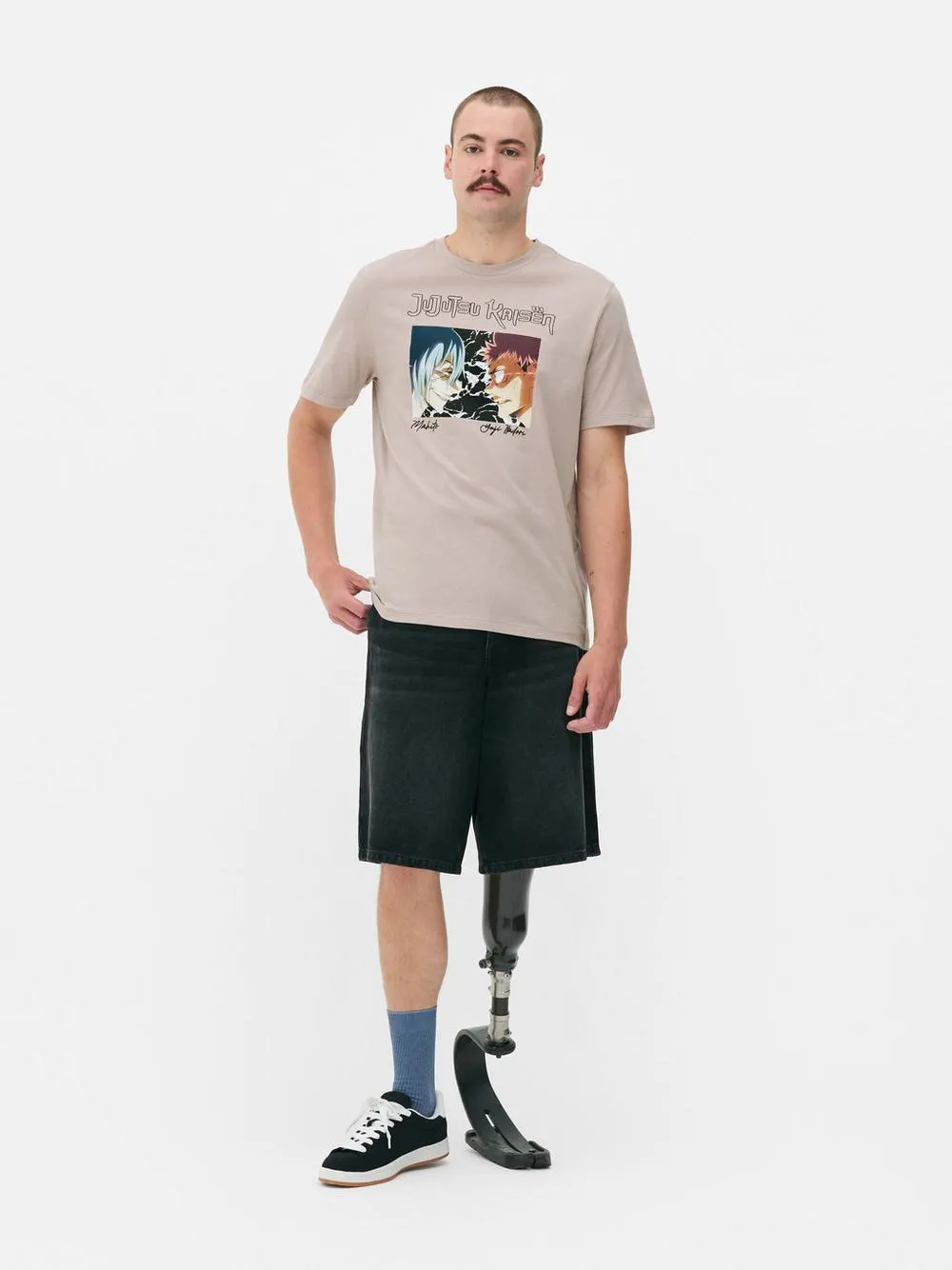 Camiseta con gráfico Jujitsu Kaisen