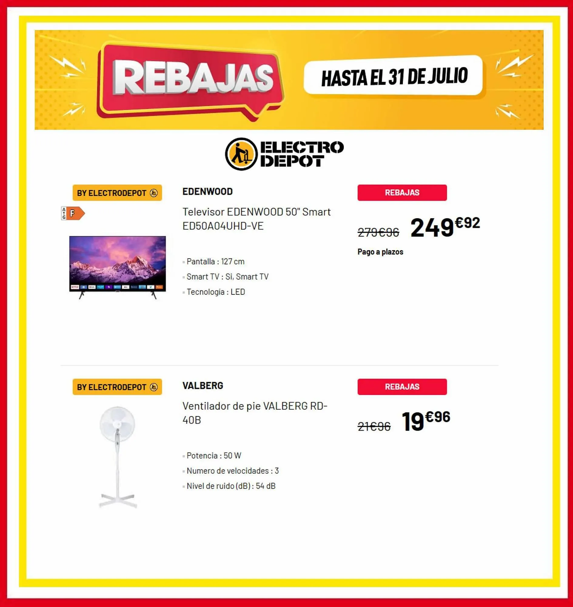 Catálogo de Folleto Electro Depot 8 de julio al 31 de julio 2023 - Página 4