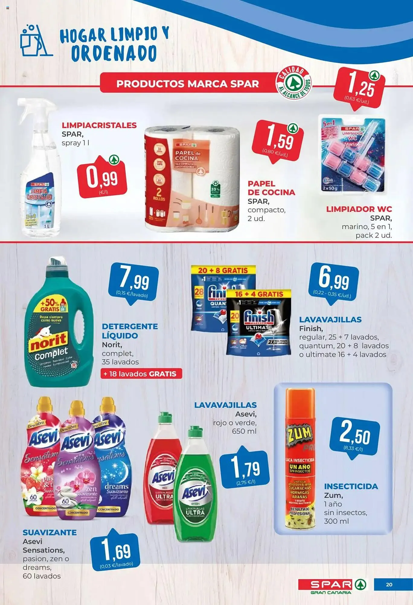 Catálogo de Folleto SPAR Gran Canaria 27 de junio al 10 de julio 2025 - Página 20