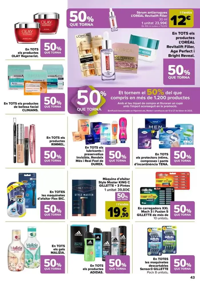 Catálogo de 50% QUE VUELVE 28 de enero al 12 de febrero 2025 - Página 43
