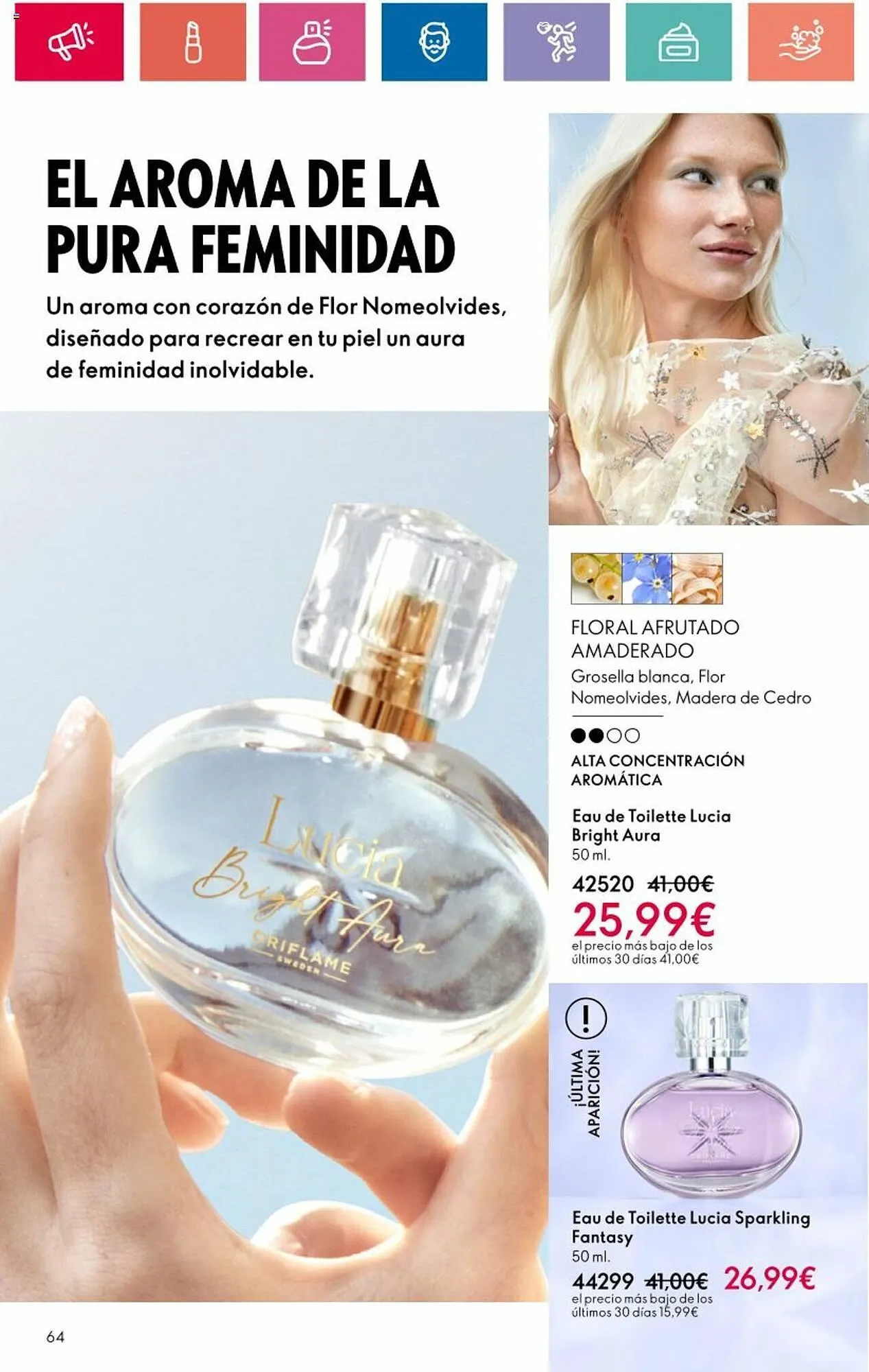 Catálogo de Folleto Oriflame 7 de mayo al 27 de mayo 2024 - Página 64