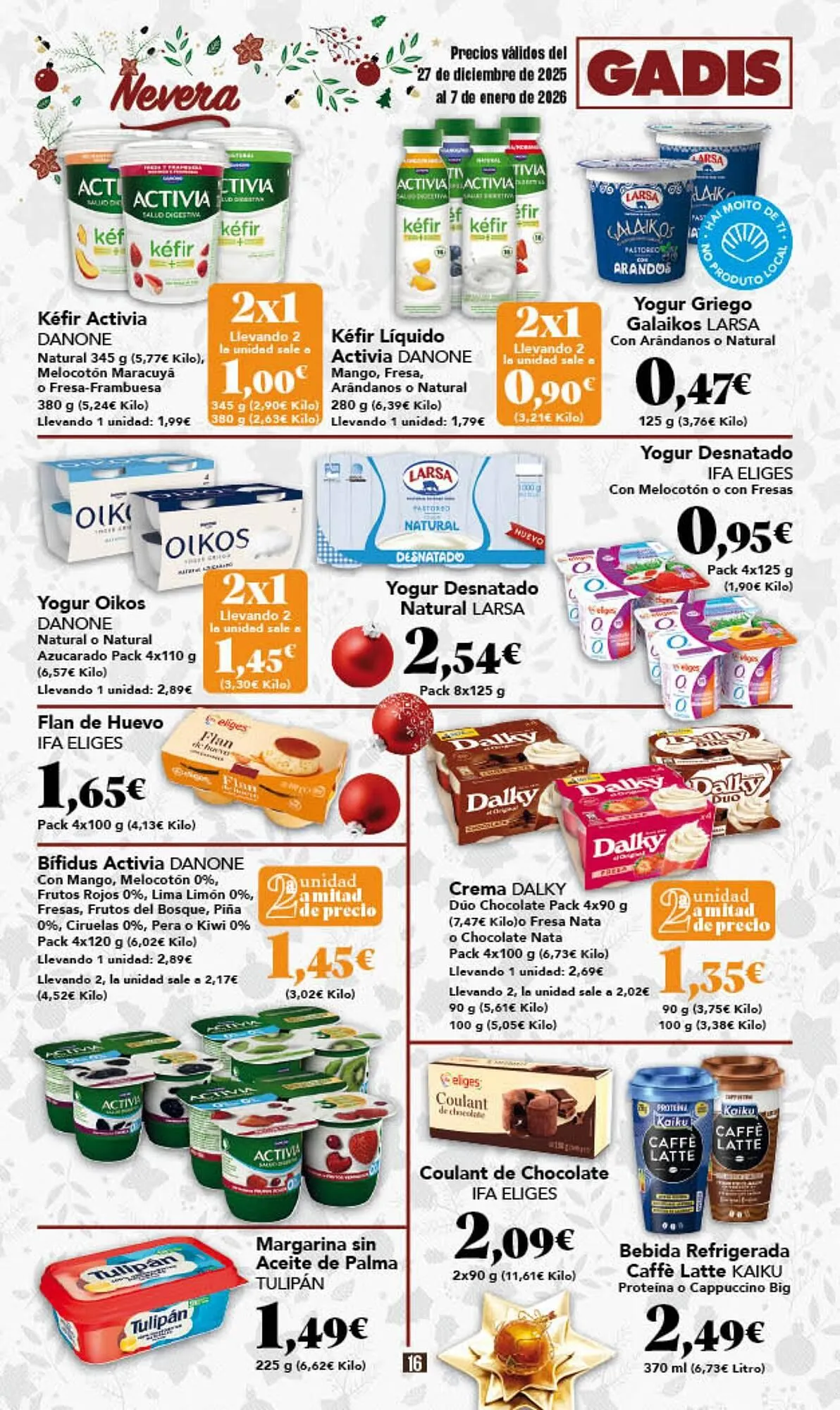 Catálogo de Folleto Gadis 27 de diciembre al 7 de enero 2026 - Página 16