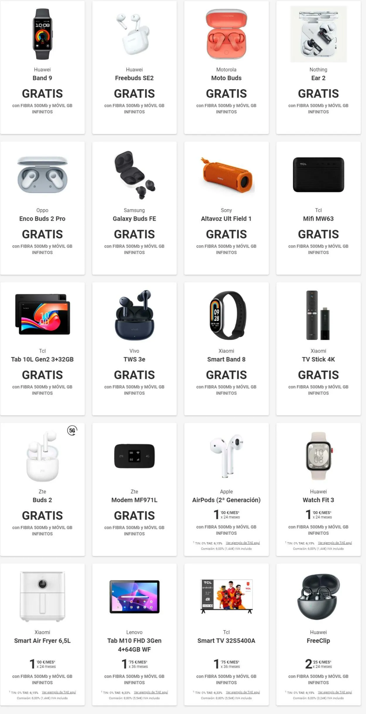 Yoigo Oferta actual - 1