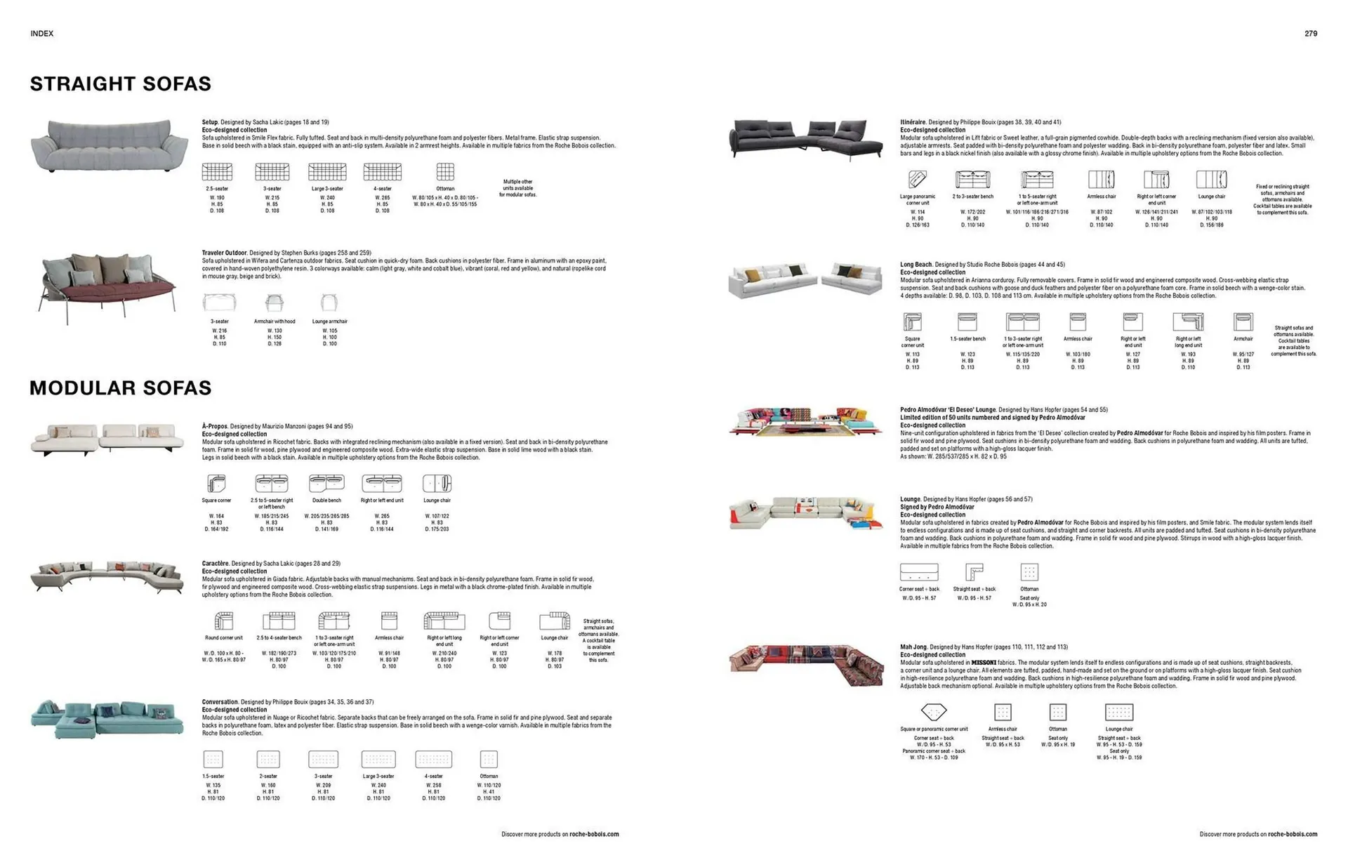 Catálogo de Catálogo Roche Bobois 13 de enero al 31 de diciembre 2026 - Página 141